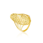 Load image into Gallery viewer, 18K Real Gold Elegant Net Ring
