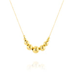 Load image into Gallery viewer, 18K Real Gold Ball Seeds Necklace
