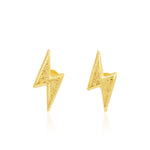 Load image into Gallery viewer, 18K Real Gold Thunder Screw Earring Set
