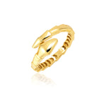 Load image into Gallery viewer, 18K Real Gold Elegant Snake Ring
