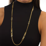 Load image into Gallery viewer, 18K Real Gold Elegant Linked Necklace
