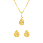 Load image into Gallery viewer, 18K Real Gold Drop Screw Jewelry Set
