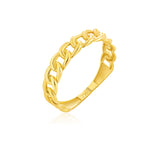 Load image into Gallery viewer, 18K Real Gold Linked Ring