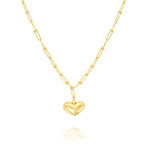 Load image into Gallery viewer, 18K Real Gold Elegant U-Link Heart Jewelry Set

