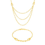 Load image into Gallery viewer, 18K Real Gold Thin Layer Jewelry Set
