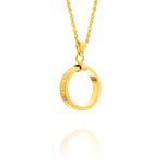 Load image into Gallery viewer, 18K Real Gold Round Jewelry Set