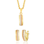 Load image into Gallery viewer, 18K Real Gold 3 Color Clip Jewelry Set
