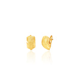 Load image into Gallery viewer, 18K Real Gold Curved Clip Earring Set
