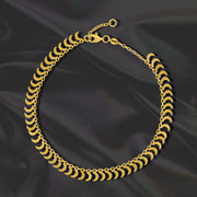 18K Real Gold Anklet