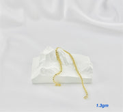 18K Real Gold Seed Bracelet