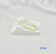 18K Real Gold Seed Necklace