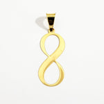 Load image into Gallery viewer, 18K Real Gold Infinity Design Necklace
