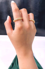 Load image into Gallery viewer, 18K Real Gold Elastic Ring
