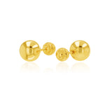 Load image into Gallery viewer, 18K Real Gold Ball Seeds Earrings
