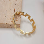 Load image into Gallery viewer, 18K Solid Gold Elegant Design Bangle