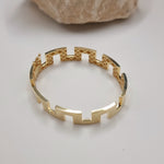 Load image into Gallery viewer, 18K Solid Gold Elegant Design Bangle