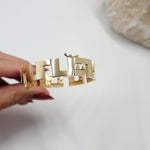 Load image into Gallery viewer, 18K Solid Gold Elegant Design Bangle