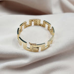 Load image into Gallery viewer, 18K Solid Gold Elegant Design Bangle