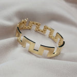 Load image into Gallery viewer, 18K Solid Gold Elegant Design Bangle