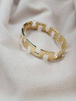 Load image into Gallery viewer, 18K Solid Gold Elegant Design Bangle