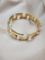 Load image into Gallery viewer, 18K Solid Gold Elegant Design Bangle