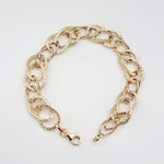 Load image into Gallery viewer, 18K Real Gold Elegant Linked Bracelet
