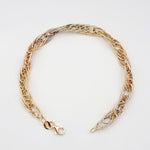 Load image into Gallery viewer, 18K Real Gold Multi Linked Bracelet