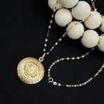 Load image into Gallery viewer, 18K Real Gold Elegant Round Necklace