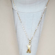 18K Real Gold Elegant Necklace