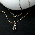 Load image into Gallery viewer, 18K Real Gold Stone Necklace