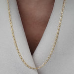 Load image into Gallery viewer, 18K Real Gold Linked Chain