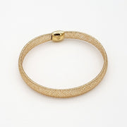 18K Real Gold Elastic Bangle
