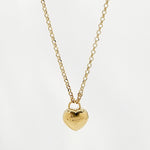 Load image into Gallery viewer, 18K Real Gold C.R Heart Necklace
