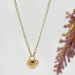 Load image into Gallery viewer, 18K Real Gold C.R Heart Necklace
