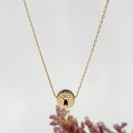 Load image into Gallery viewer, 18K Real Gold Ball Necklace