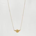 Load image into Gallery viewer, 18K Real Gold Ball Seeds Necklace