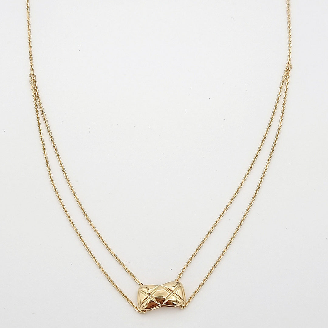 Gold two layer necklace Clearance