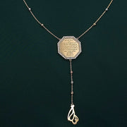 18K Real Gold Religious Necklace