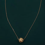Load image into Gallery viewer, 18K Real Gold Ball Seed Necklace
