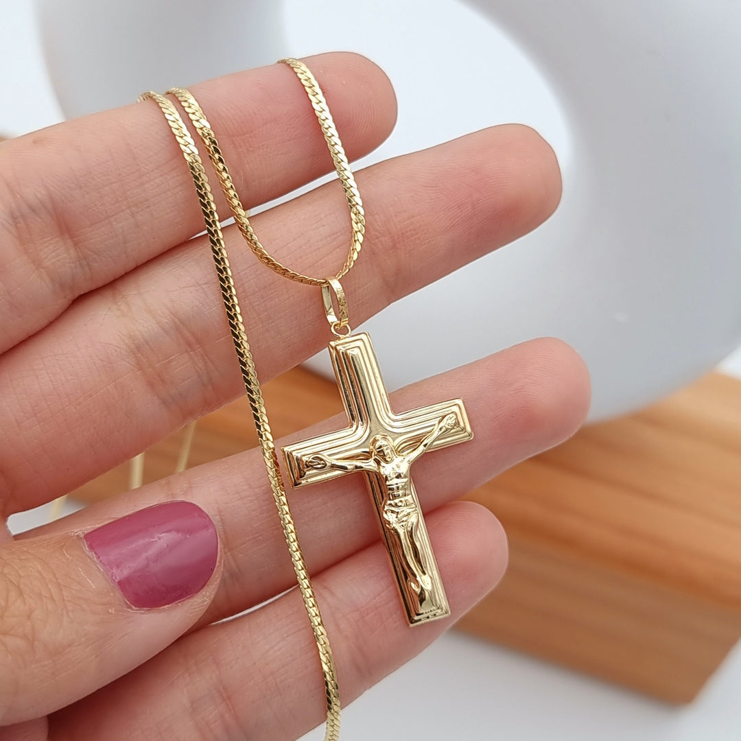 Buy Jesus Necklace, Gold Jesus Piece Necklace, Gold Jesus Pendant, Jesus  Piece Chain, Catholic Jewelry, Religious Necklace, Religious Pendant Online  in India - Etsy