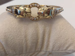 Load image into Gallery viewer, 18K Solid Gold Elegant Panther Bangle