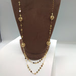 Load image into Gallery viewer, 18K Solid Gold Elegant Long Necklace
